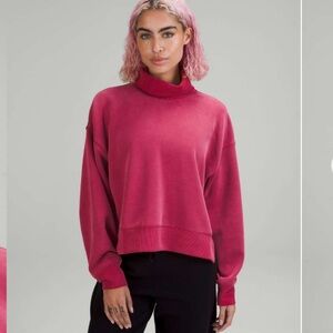 NWT Lululemon Softstreme Turtleneck Pullover Sz 8